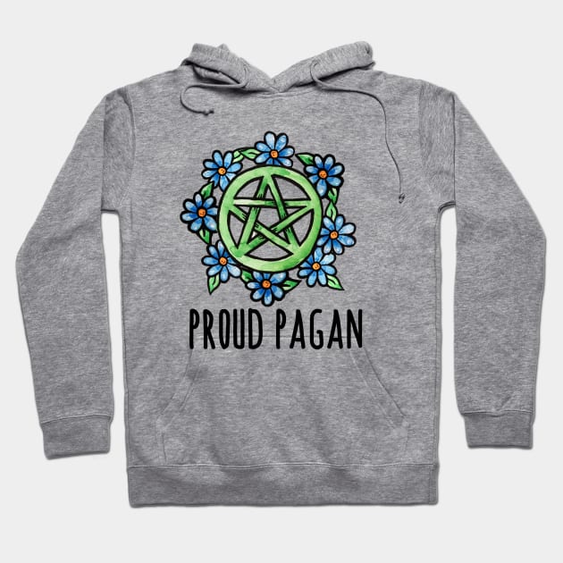 Proud Pagan Hoodie by bubbsnugg